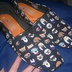 Bobs memory foam slip ons size 7.5